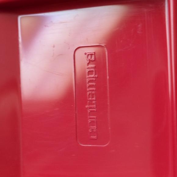 Vintage 1970s NORTHERN Electric CONTEMPRA Dial Telephone Modern RED - Picture 8 of 10